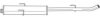 PSA 9456122980 Middle Silencer